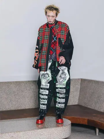 KIDILL Body Piercing Denim Pants