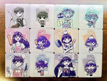 OMORI 카페 코스터 컴플리트 세트 전종 omori 봉돌