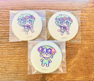 OMORI 카페 바질 캔뱃지 츠리비레 콜라보 카페 omori