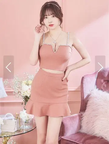 쥬얼스 와플 셋업 드레스