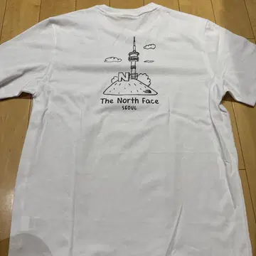THE NORTH FACE 남산 타워 T셔츠 한국 한정판
