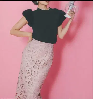 celford 리본 레이스 스커트 PBEG 36 사이즈