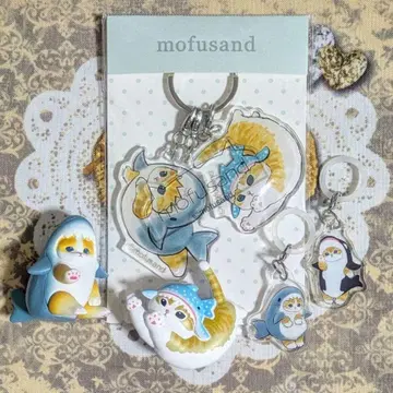 mofusand x 산리오 캐릭터즈 상어냥 5세트