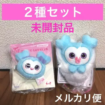 나연 나브리 싸개 마스코트 봉제 인형 헤어핀 TWICE x GiGO