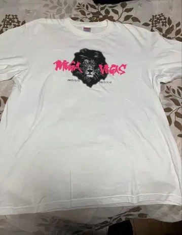 MEGA VEGAS 티셔츠 XL 사이즈