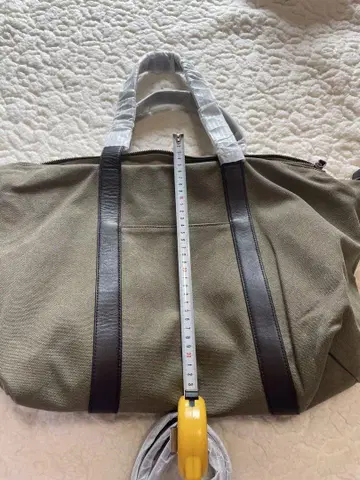 미사용 일비종떼 사인 로고 토트백 가죽 캠퍼스 소가죽