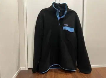 Patagonia Synchilla 플리스 자켓 L 블랙/블루