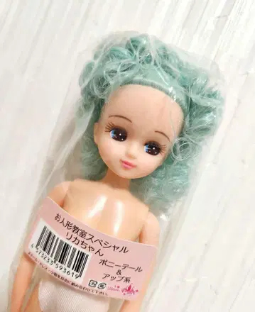 리카짱 캐슬 인형 교실 스카이블루 포니테일 아프로? 탑업