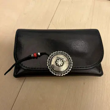 새상품급 고로즈 중지갑 네이비 콘초, 비즈 포함