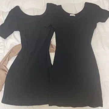 GYDA 반팔 미니 원피스 2개 세트
