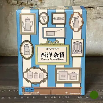 미니어처 주방 잡화 아이보리 그린 서양 잡화 인형의 집 1/6