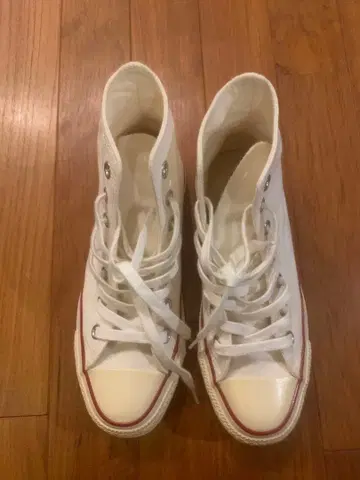 컨버스 화이트 하이컷