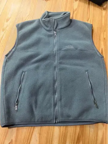 THE NORTH FACE 그레이 플리스 베스트 L