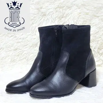 [새상품급] 본트레 콤비 스트레치 숏부츠 37