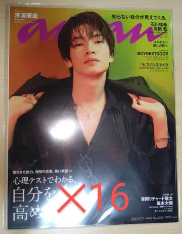 anan 후카사와 타츠야 표지