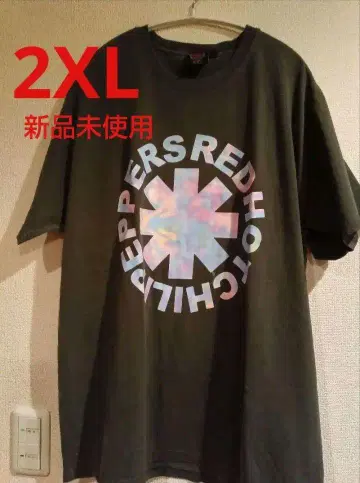 Red Hot Chili Peppers 티셔츠 2XL 사이즈 다크 그레이