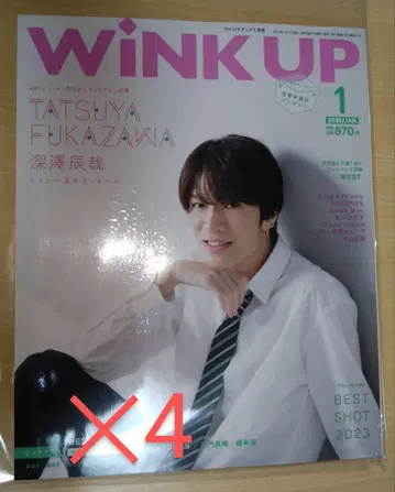 WINK UP 후카사와 타츠야 표지