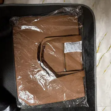 RATOM 2층 토트백 브라운