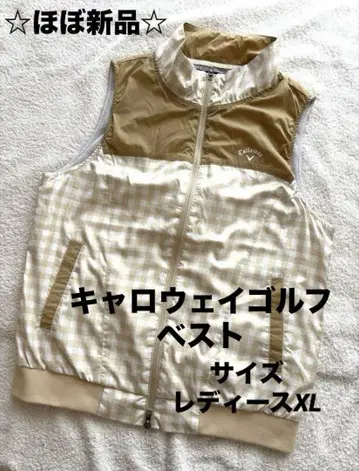 캘러웨이 여성용 골프 베스트 XL