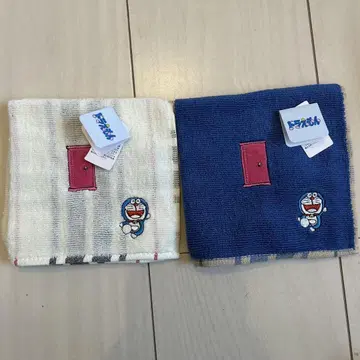 도라에몽 타월 손수건 2개 세트
