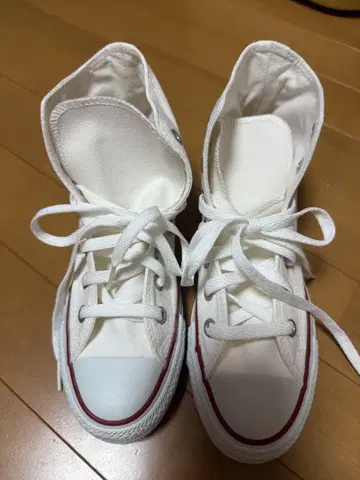 컨버스 하이컷 스니커즈 화이트