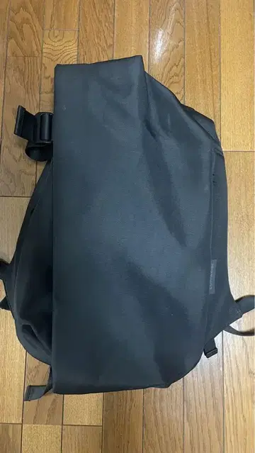 블랙 나일론 백팩 백팩