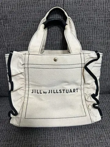 JILL by JILLSTUART 프릴 토트백 아이보리