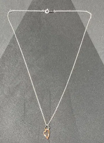 Vendome Aoyama 실버 925 다이아몬드 목걸이