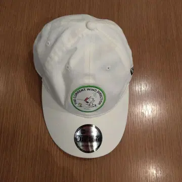 뉴에라 골프 피넛 우븐 패치 크롬 화이트 S/M 사이즈