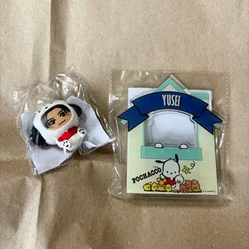 야기 유세이 포차코 인형옷 키링 마그넷 포켓 세트