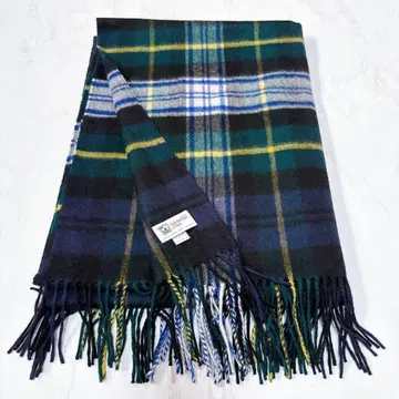 컨디션 최상 존스턴즈 캐시미어 100% 대형 스톨 스코틀랜드