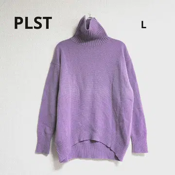 0350 PLST 플라스테 긴팔 터틀넥 스웨터 캐시미어 혼방 L