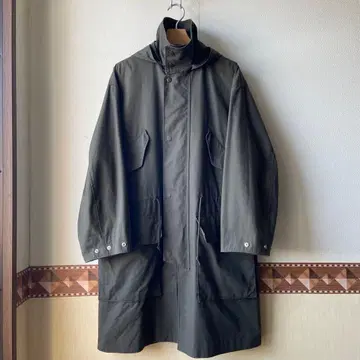 UniqloU 후디드 코트 56 Olive 남녀 공용