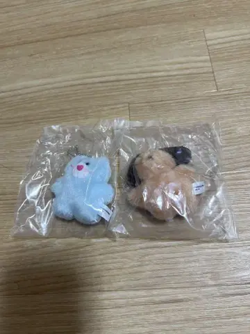 모조조조 봉제 인형 마스코트 2개 세트
