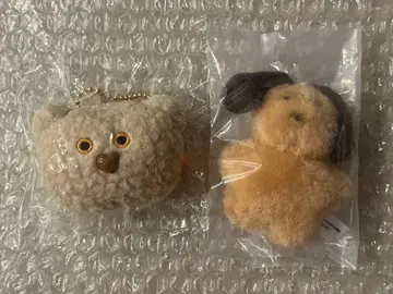 가챠 mojojojo 페이스 봉제 인형 마스코트 곰 곰 개