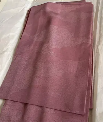구름 무늬 핑크 코몬 기모노 기장 약 160cm