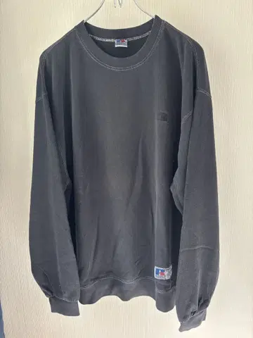 러셀 가먼트 다이 무지 후염 맨투맨 USA