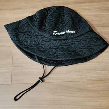TaylorMade UA 콜라보 퀼팅 햇 블랙