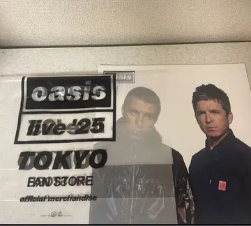 oasis LIVE25 투어 팜플렛 Fan store 한정판