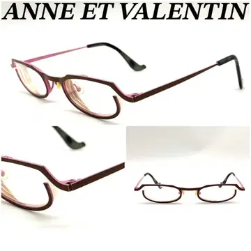 안 발렌타인 안경 티타늄 블랙 핑크 71015