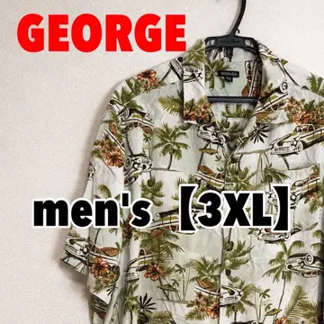 A434 [GEORGE] 반팔 셔츠 [3XL]