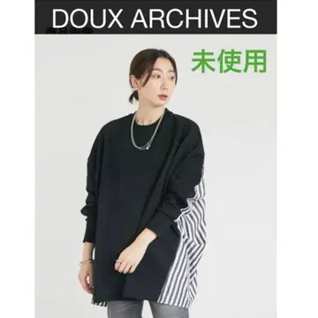 (새상품) DOUX ARCHIVES 도킹 쭈리 풀오버