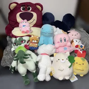 봉제 인형 세트 다양한 캐릭터 13개 세트