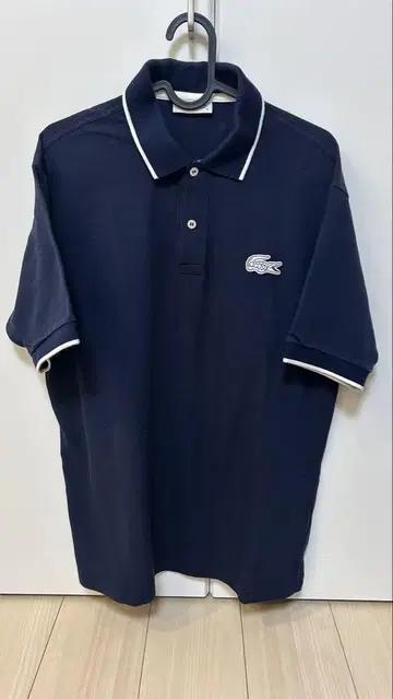 LACOSTE 네이비 피케 셔츠 5