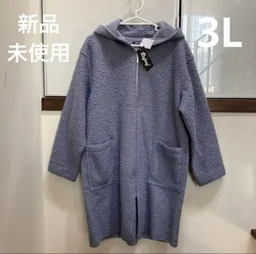 미사용 새상품 시마무라 보아 코트 푸들 후드 코트 사이즈 3L