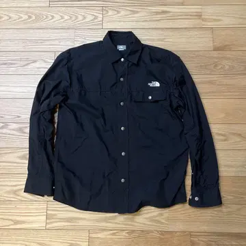 THE NORTH FACE 블랙 긴팔 셔츠