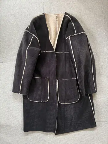 FREAK'S STORE 리버서블 보아 코듀로이 코트