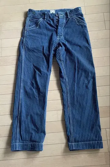 SCHOTT HICKORY DENIM PANTS 30
