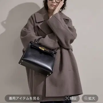 [ 새상품급 ] chaos 카오스 수페리어 보스쇼 코트 모카