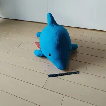 요기보 파란 돌고래 봉제 인형